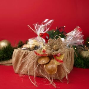 Christmas Jute Box