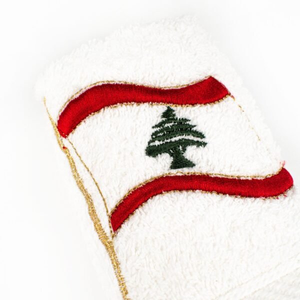 Lebanese Flag Towel