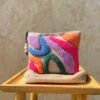 Colorful Punch Needle Handmade Pouches