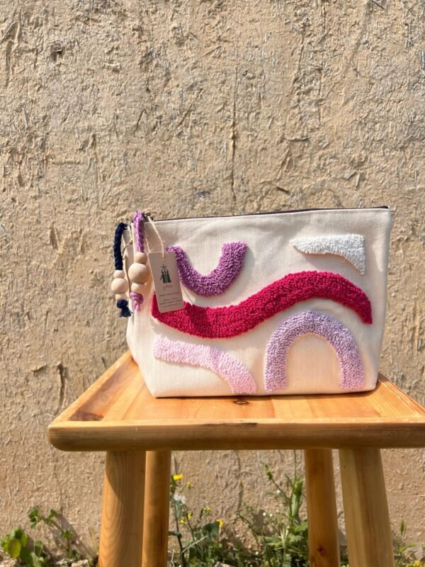 Fun Punch Needle Handmade Pouches